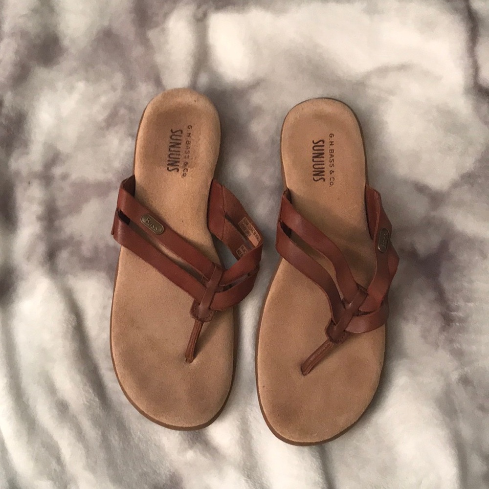 G.H. Bass Co Sunjuns Memory Foam Comfort Flipflop